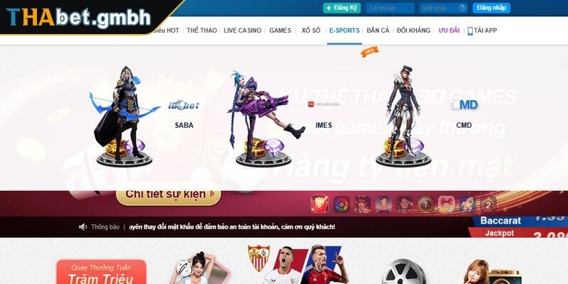 Chiến trường Esports thực thụ với nhiều tựa game